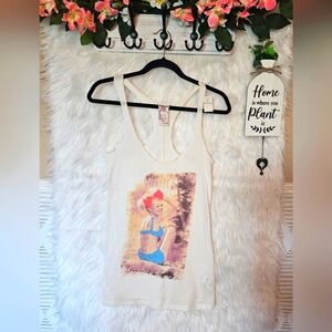 Primark *Ultra Rare* Women's Vintage Pin-Up Racerback Tank